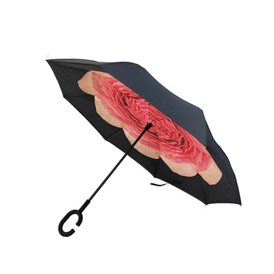 Đảo ngược Invert Pongee Upside Down Umbrella Inside Out Double Layer 23 inch